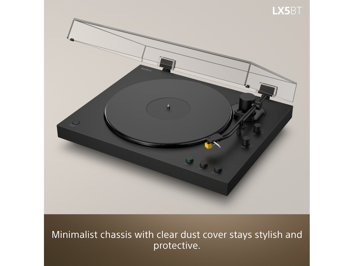 Sony PS-LX5BT trådløs Bluetooth platespiller med automatisk avspilling Platespiller