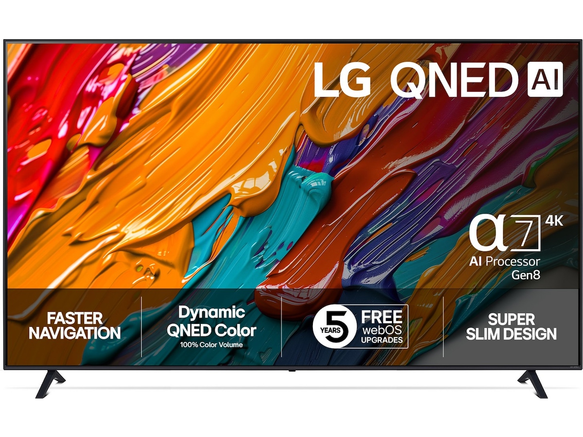 LG 86'' QNED7E AI 4K Smart TV 86QNED7EA6B (2025) Over 80 tommer TV