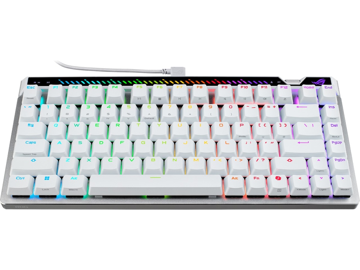 Asus ROG Falchion Ace 75 HE Gamingtastatur (hvit) Gamingtastatur