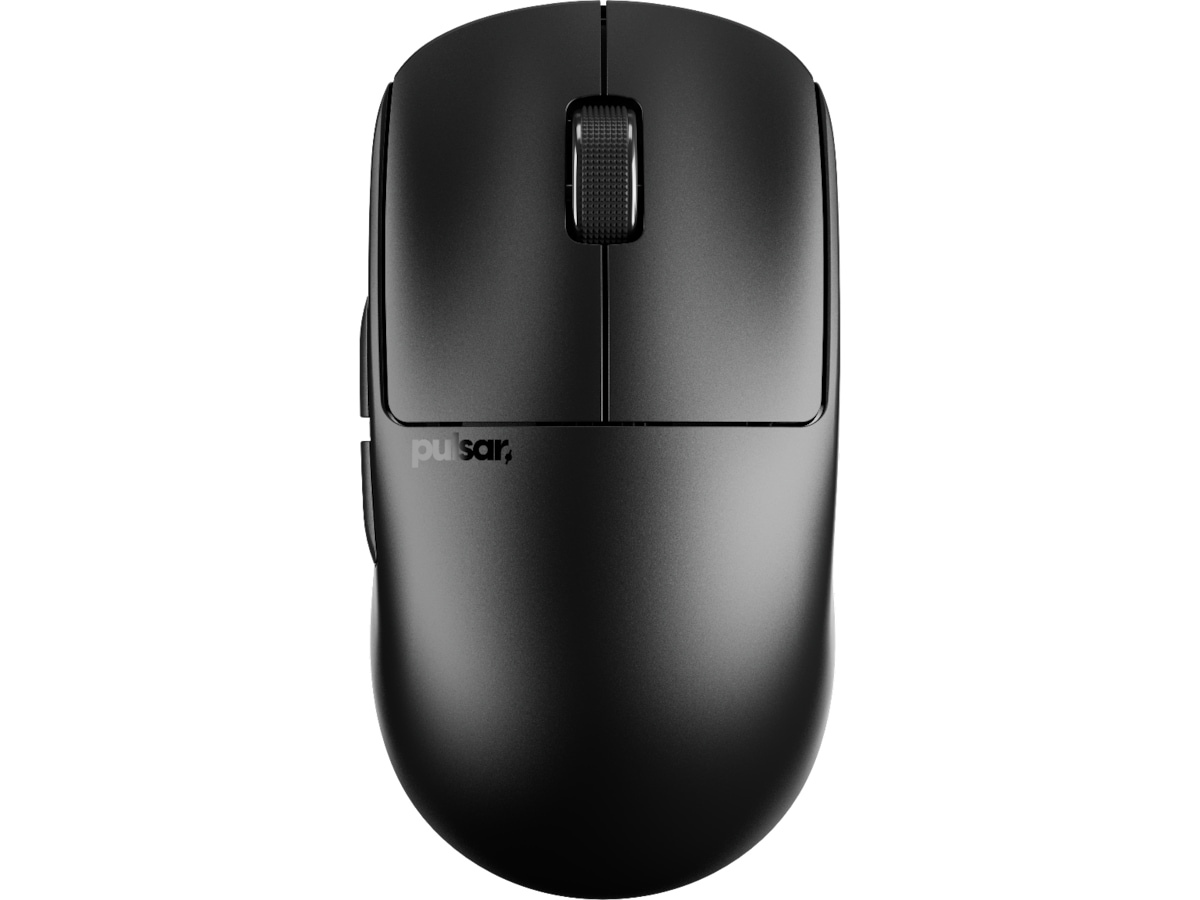 Pulsar X2 CrazyLight trådløs gamingmus (Jet sort) Gamingmus