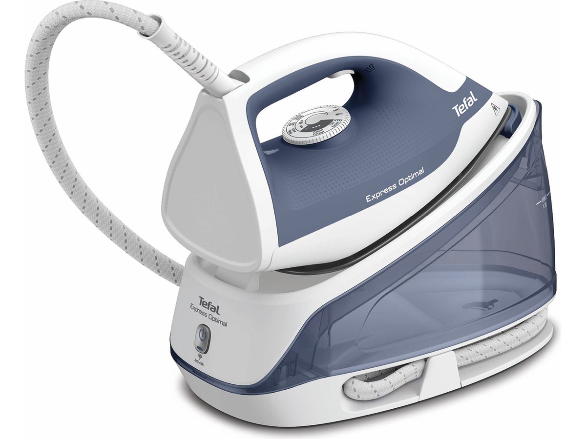Tefal Express Optimal Blue SV4110E0 dampstasjon 1,2L vanntank 2200W Steamer