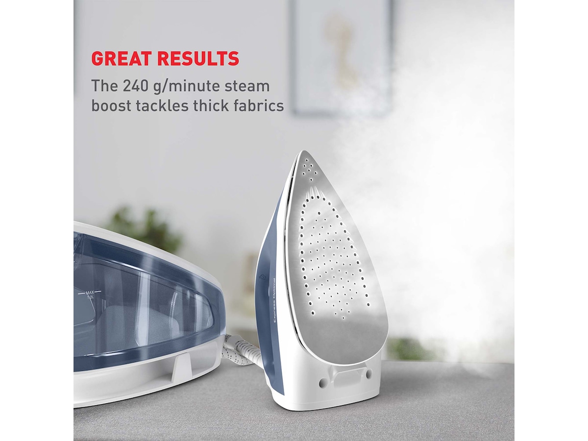 Tefal Express Optimal Blue SV4110E0 dampstasjon 1,2L vanntank 2200W Steamer