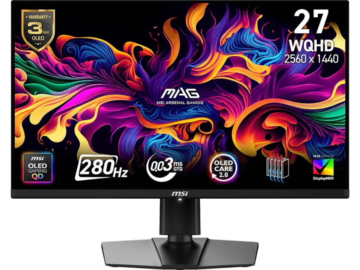 MSI MAG 27" gamingskjerm 271QP X28 Skjermer