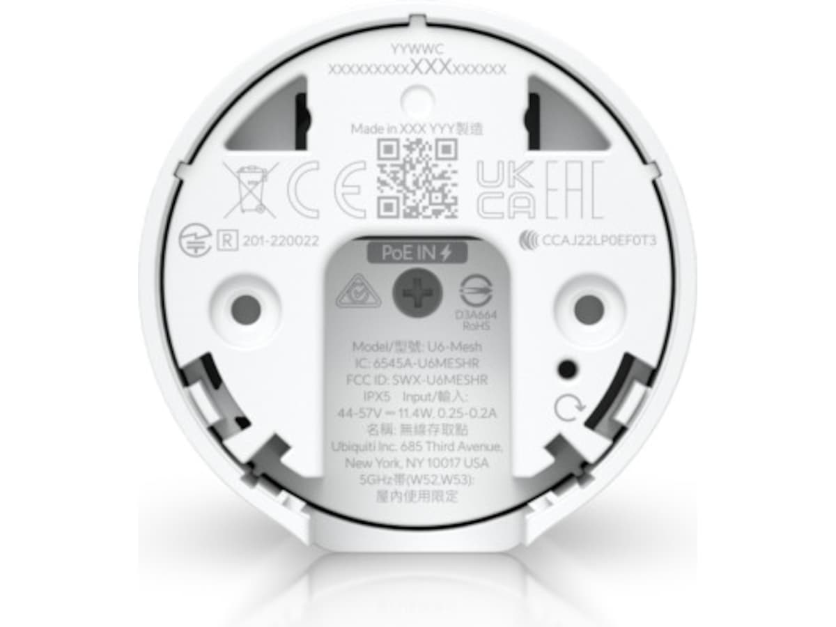 Ubiquiti UniFi U6-Mesh tilgangspunkt Aksesspunkt