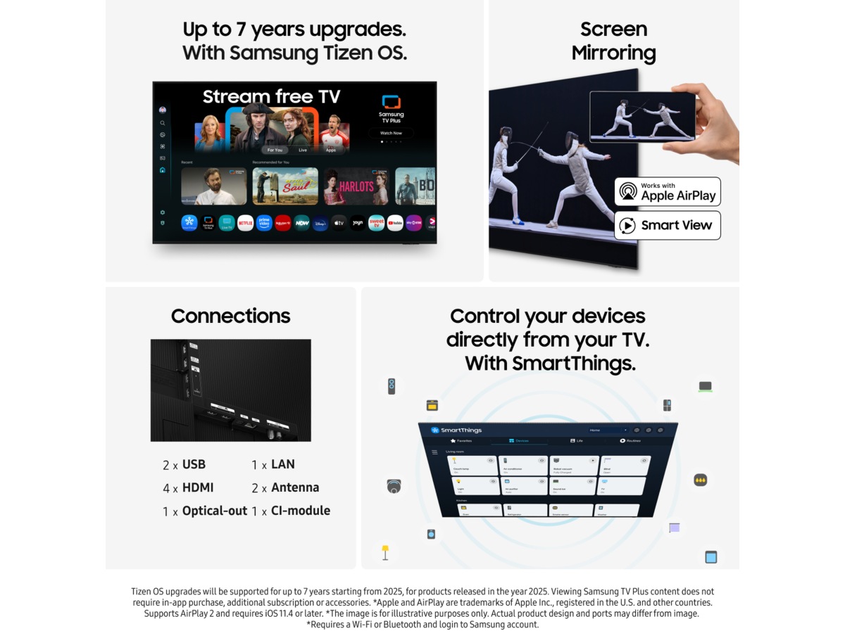 Samsung 83" S85F OLED 4K Smart TV (2025) -B-Grade Demo TV/projektor