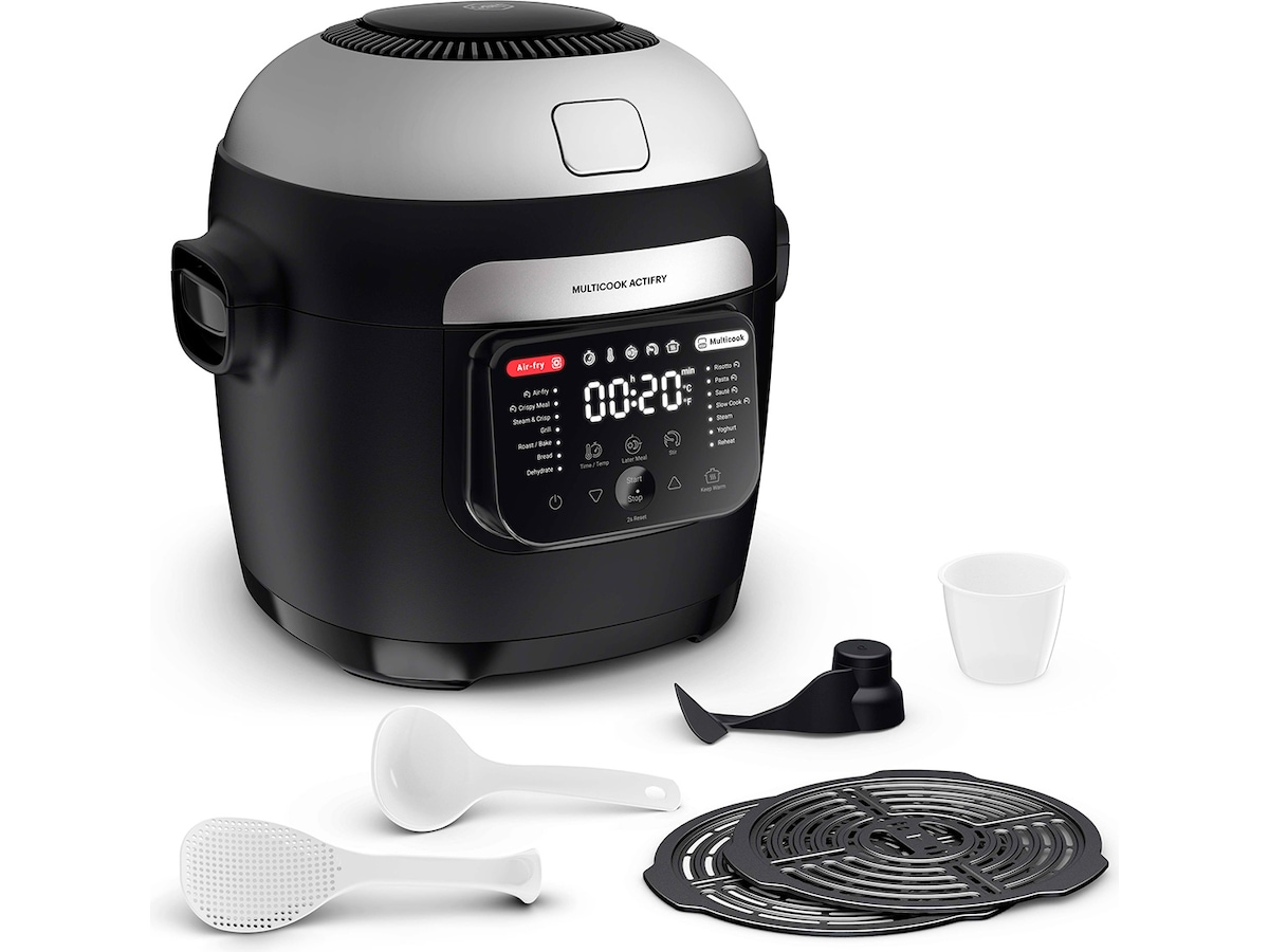 OBH Nordica Actifry Multicooker 6L frityrkoker (sort) Mat- & dampkokere