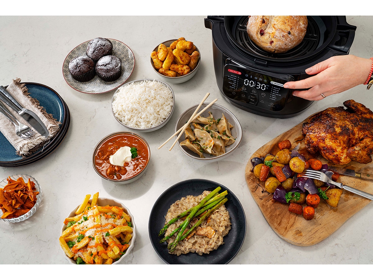 OBH Nordica Actifry Multicooker 6L frityrkoker (sort) Mat- & dampkokere