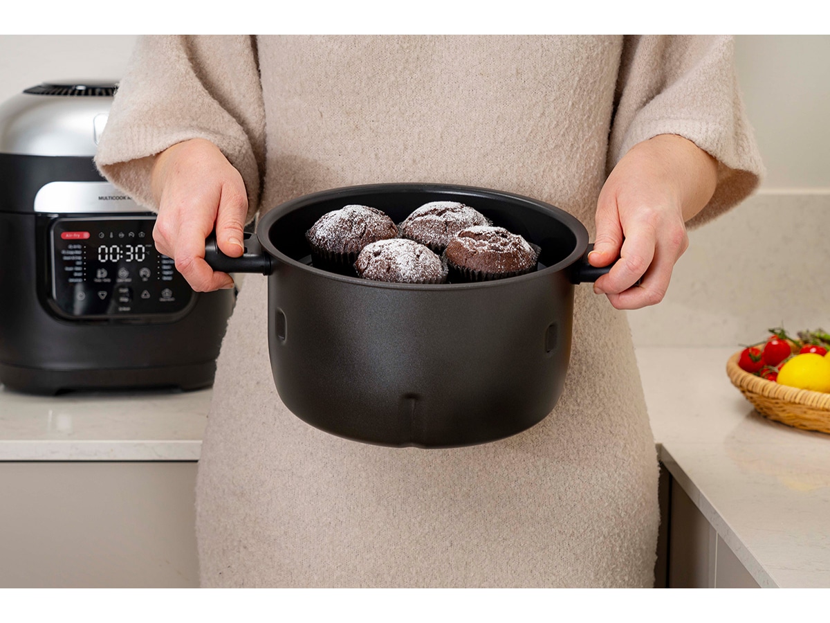 OBH Nordica Actifry Multicooker 6L frityrkoker (sort) Mat- & dampkokere