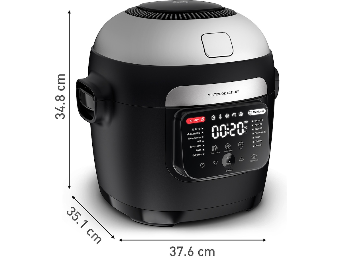 OBH Nordica Actifry Multicooker 6L frityrkoker (sort) Mat- & dampkokere