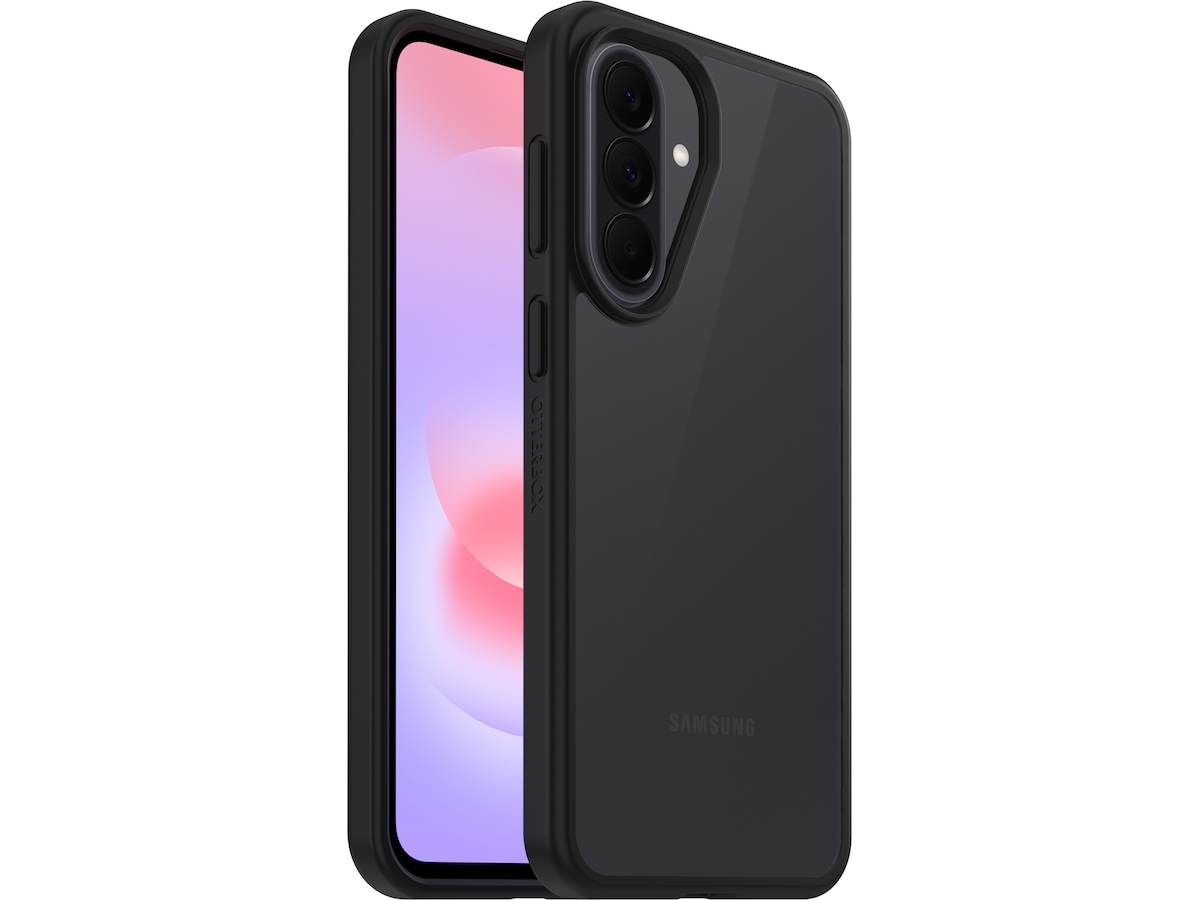 OtterBox Galaxy A37 5G React deksel - ProPack (gjennomsiktig/sort) Deksel til mobiltelefon