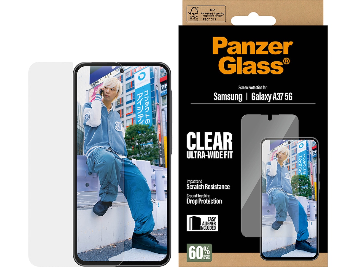 PanzerGlass Galaxy A37 5G Skjermbeskytter Skjermbeskyttelse