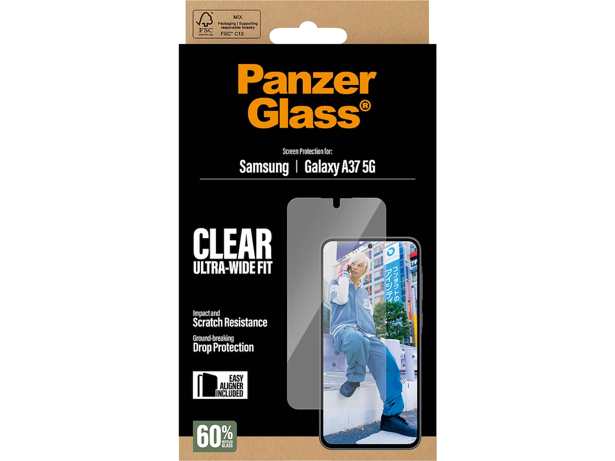 PanzerGlass Galaxy A37 5G Skjermbeskytter Skjermbeskyttelse