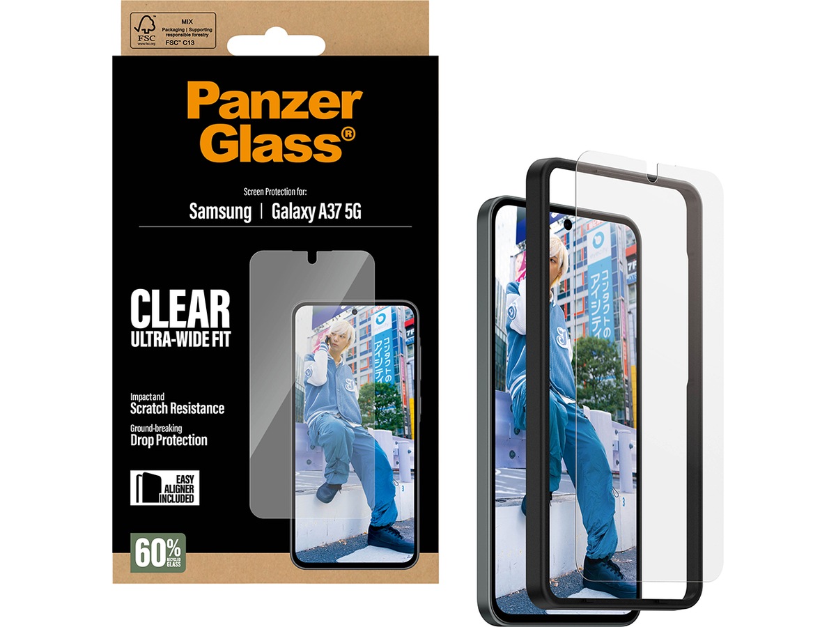 PanzerGlass Galaxy A37 5G Skjermbeskytter Skjermbeskyttelse