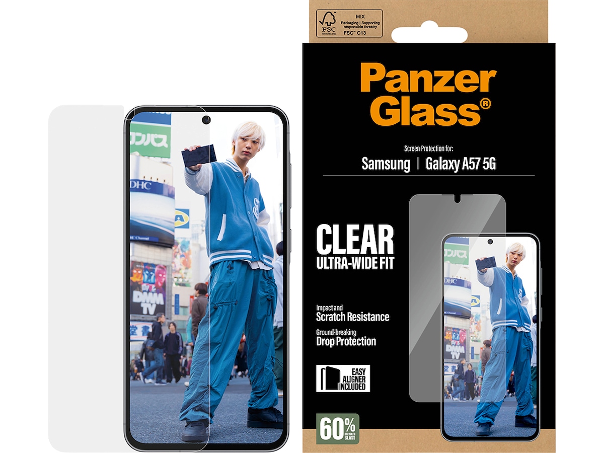 PanzerGlass Galaxy A57 5G Skjermbeskytter Skjermbeskyttelse
