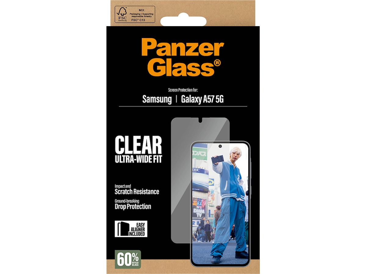 PanzerGlass Galaxy A57 5G Skjermbeskytter Skjermbeskyttelse