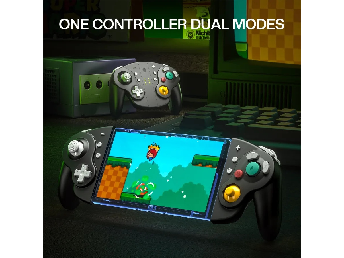 NYXI Wizard 2 Joy-Pad (sort) Tilbehør