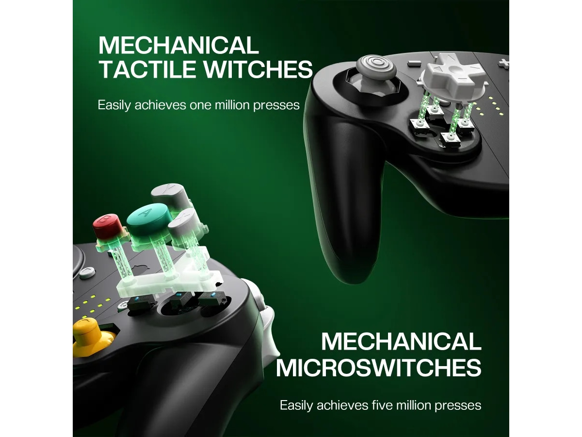 NYXI Wizard 2 Joy-Pad (sort) Tilbehør