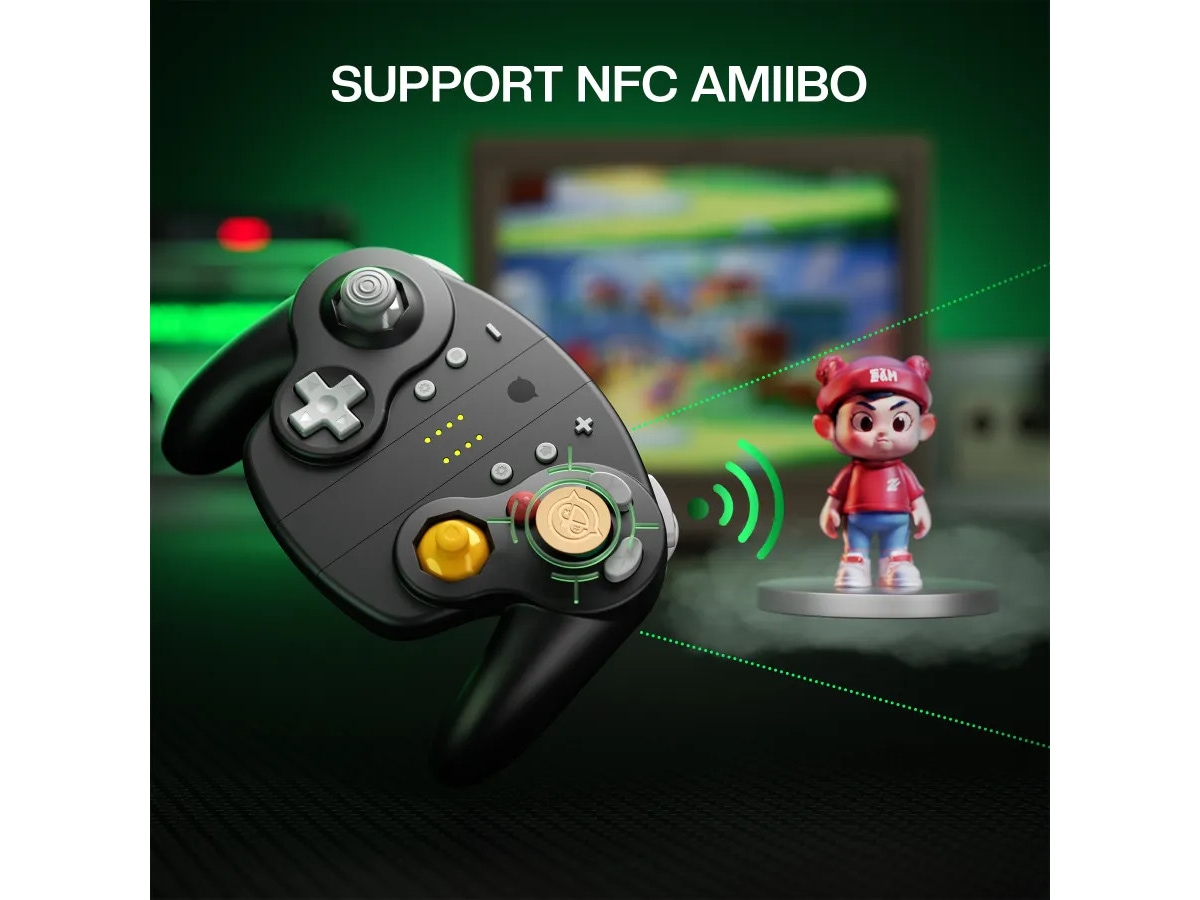 NYXI Wizard 2 Joy-Pad (sort) Tilbehør