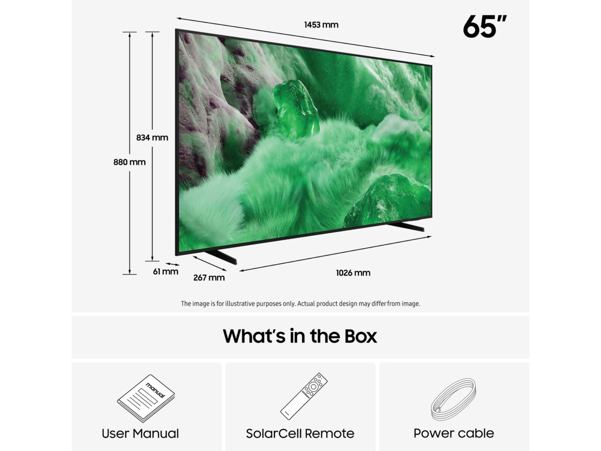 Samsung 65" Q7F2 QLED 4K Smart TV (2025) -B-Grade Demo TV/projektor