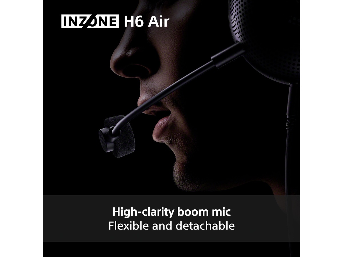 Sony INZONE H6 Air gaming headset med åpen bakside Gaming headset