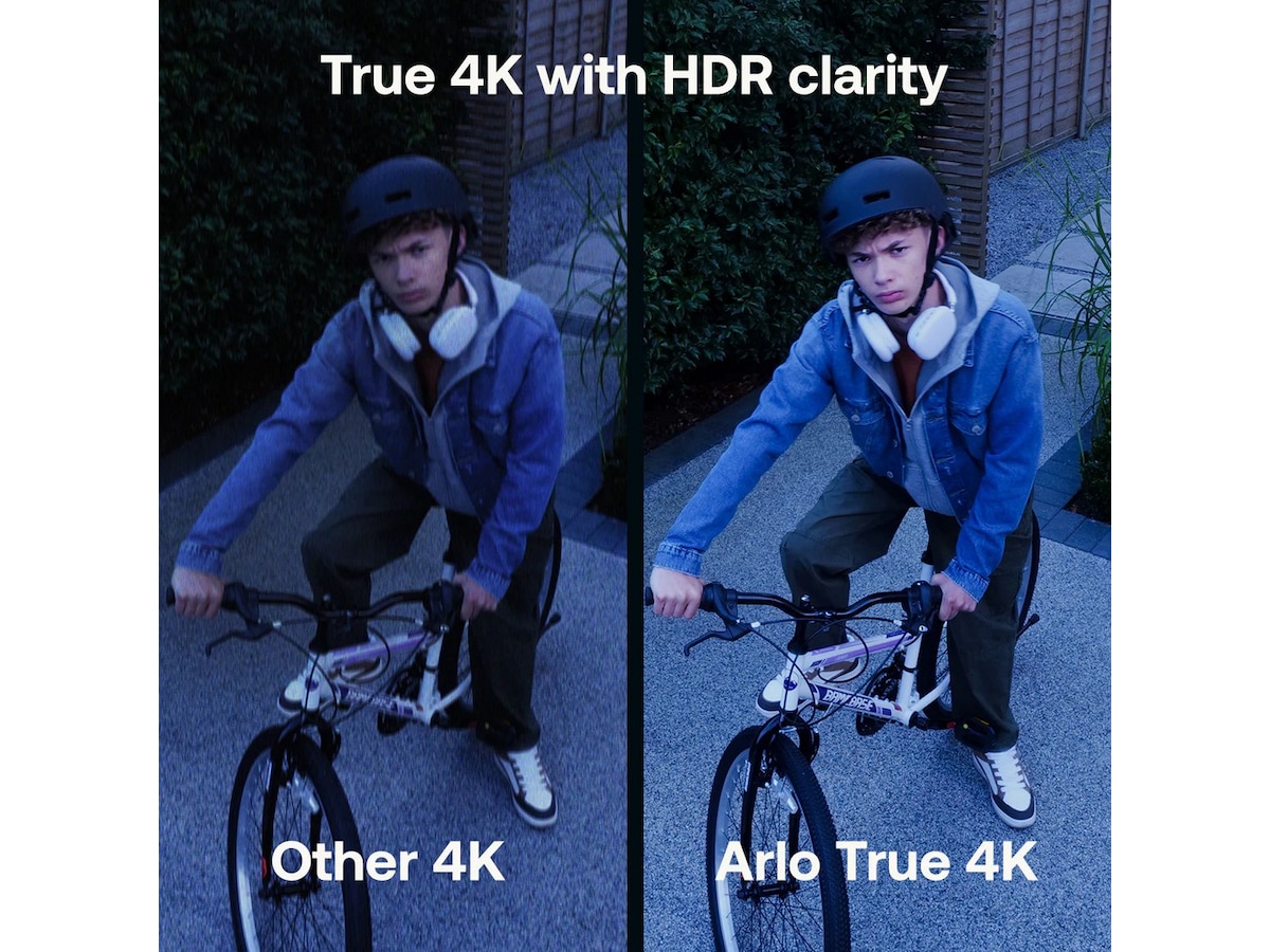 Arlo Ultra 3 4K overvåkningskamera 4-pack Overvåkningskameraer