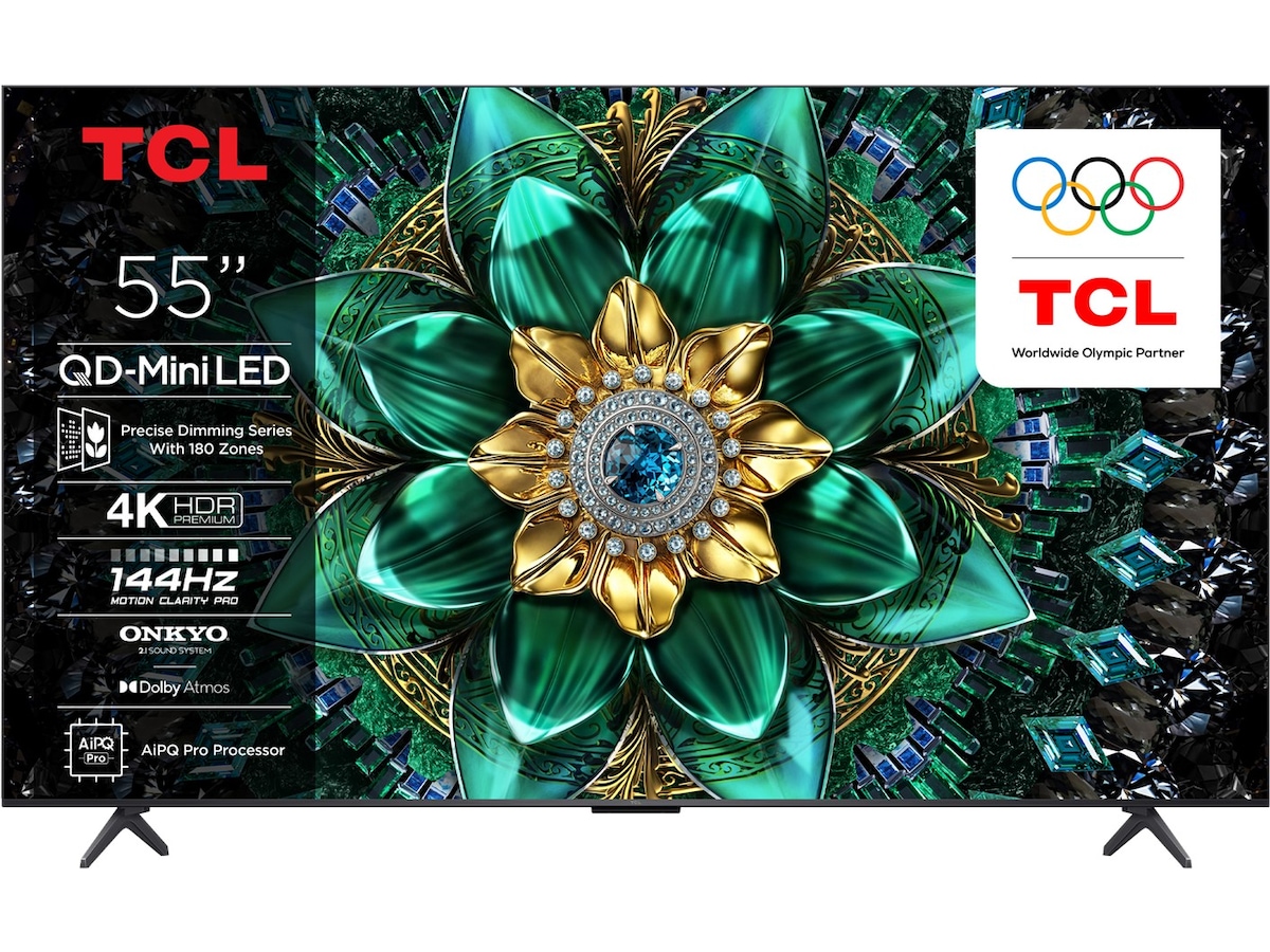 TCL 55" Q6C Premium QD-MiniLED TV (2026) 50 - 59 tommer TV