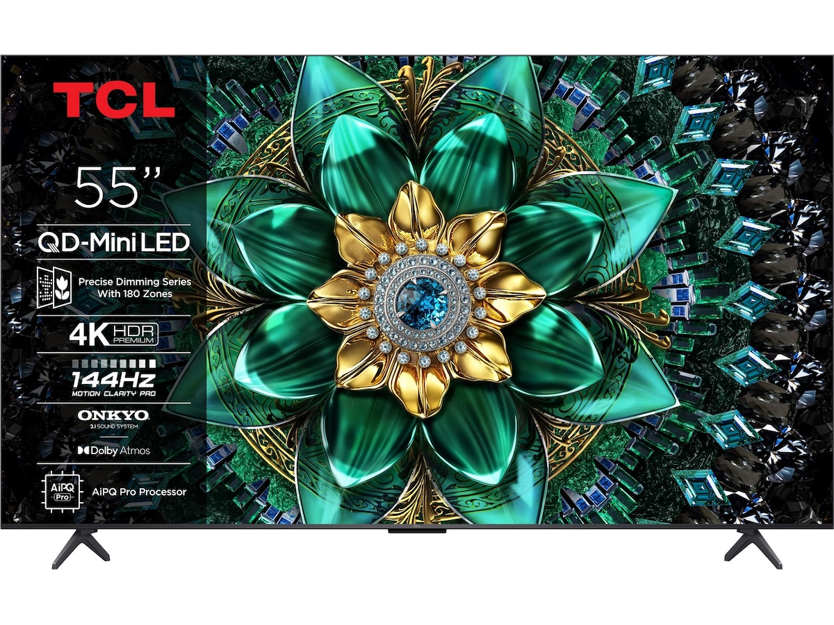 TCL 55" Q6C Premium QD-MiniLED TV (2026) 50 - 59 tommer TV