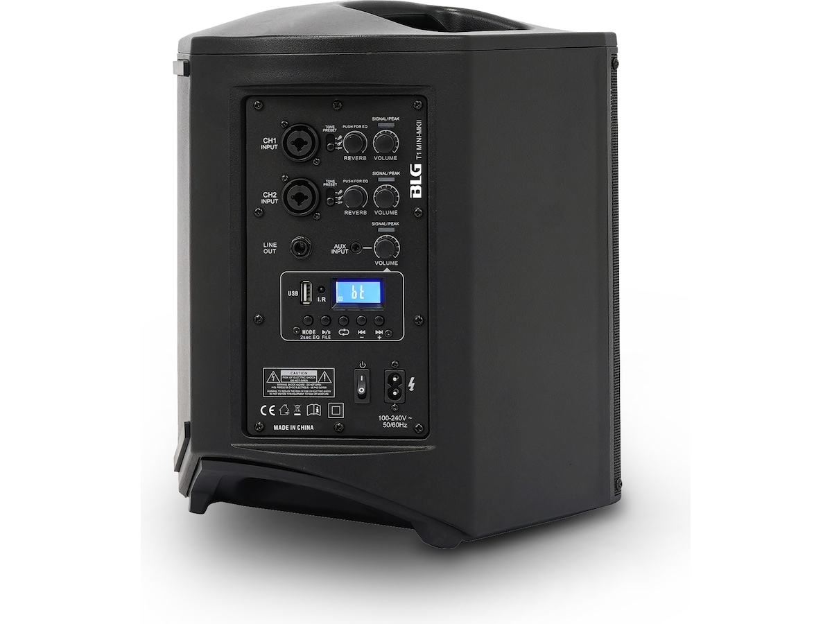 BLG 6,5" 100W aktiv høyttaler med batteri Trådløs / Bluetooth-høyttaler