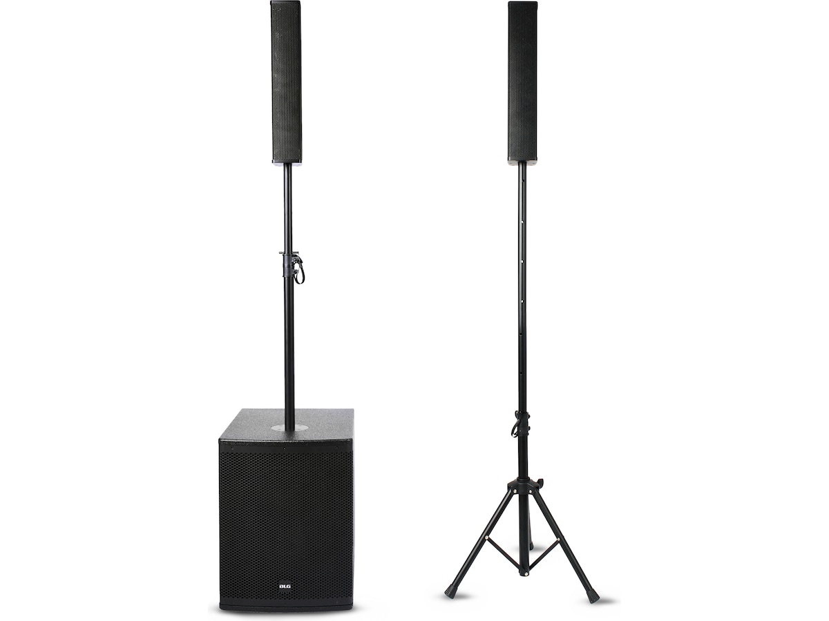 BLG 2-veis aktivt PA-system, 12" sub, Bluetooth 5.3 Høyttalere