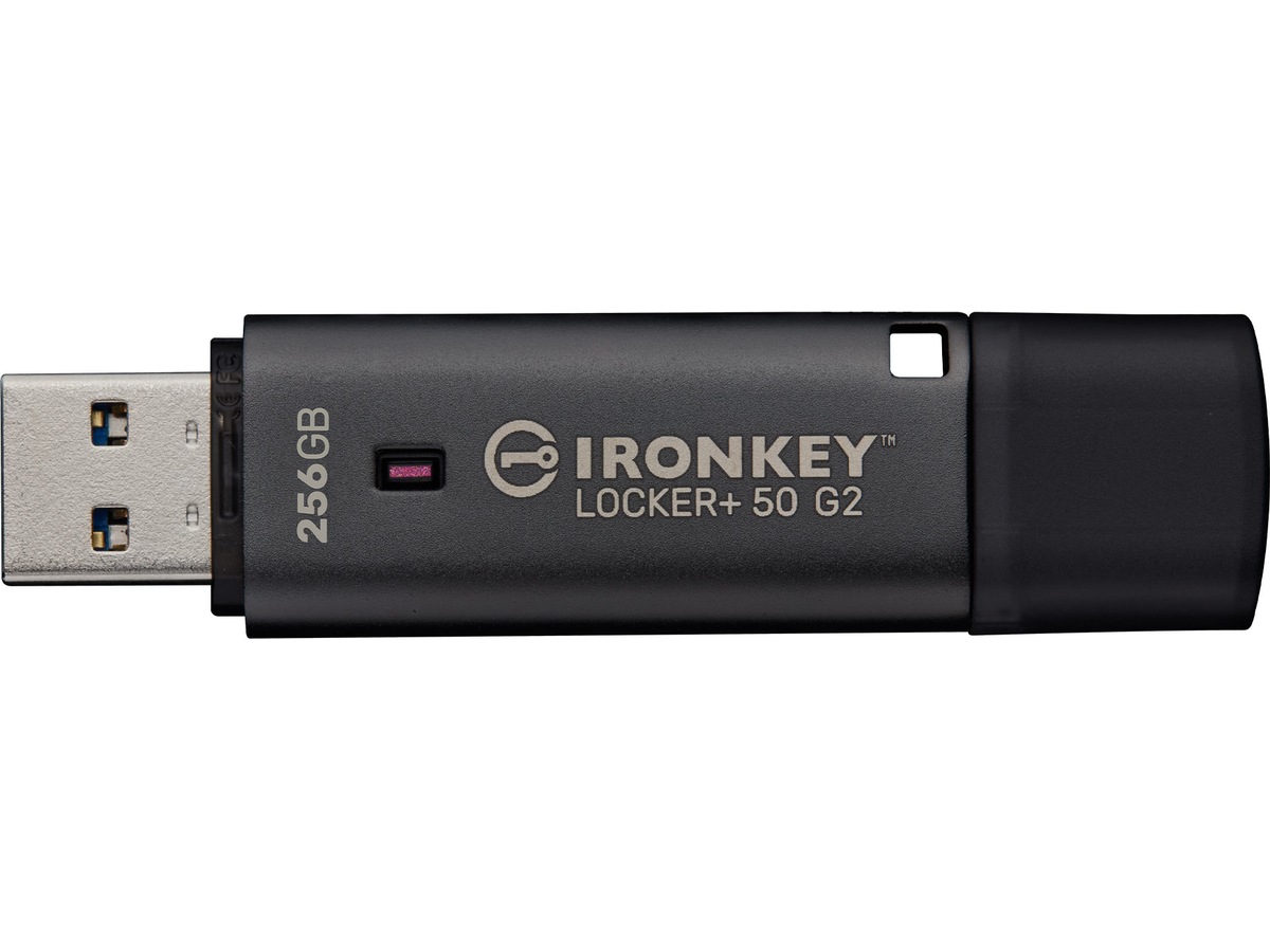 Kingston IronKey Locker+ 50 G2 USB-minnepenn 256 GB Minnepenn / USB