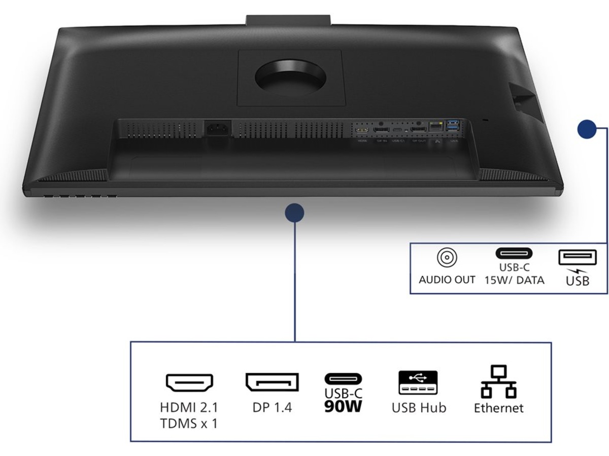 Philips 27" skjerm 272B2U3601H/00 Skjermer
