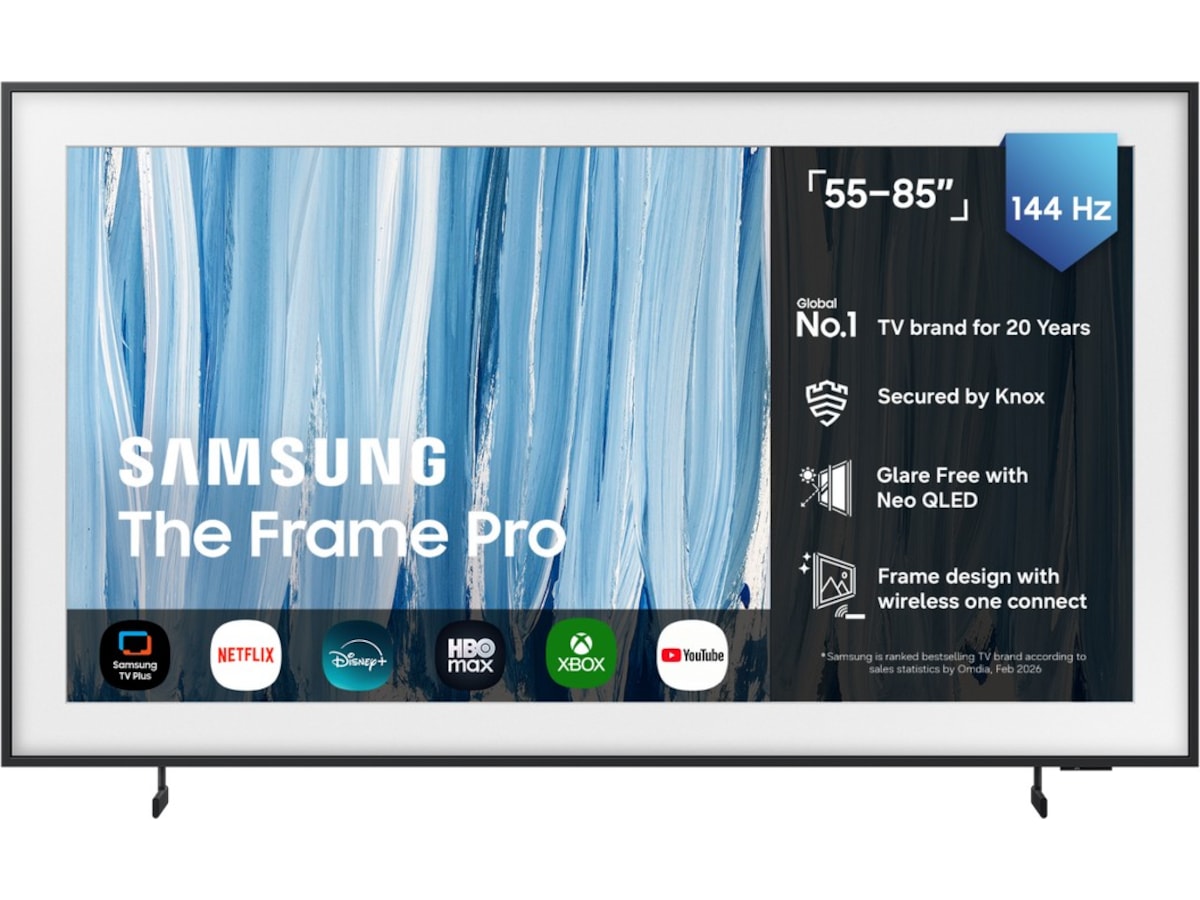 Samsung 65" The Frame Pro Neo QLED 4K Mini LED Smart-TV (2026) 60 - 69 tommer TV