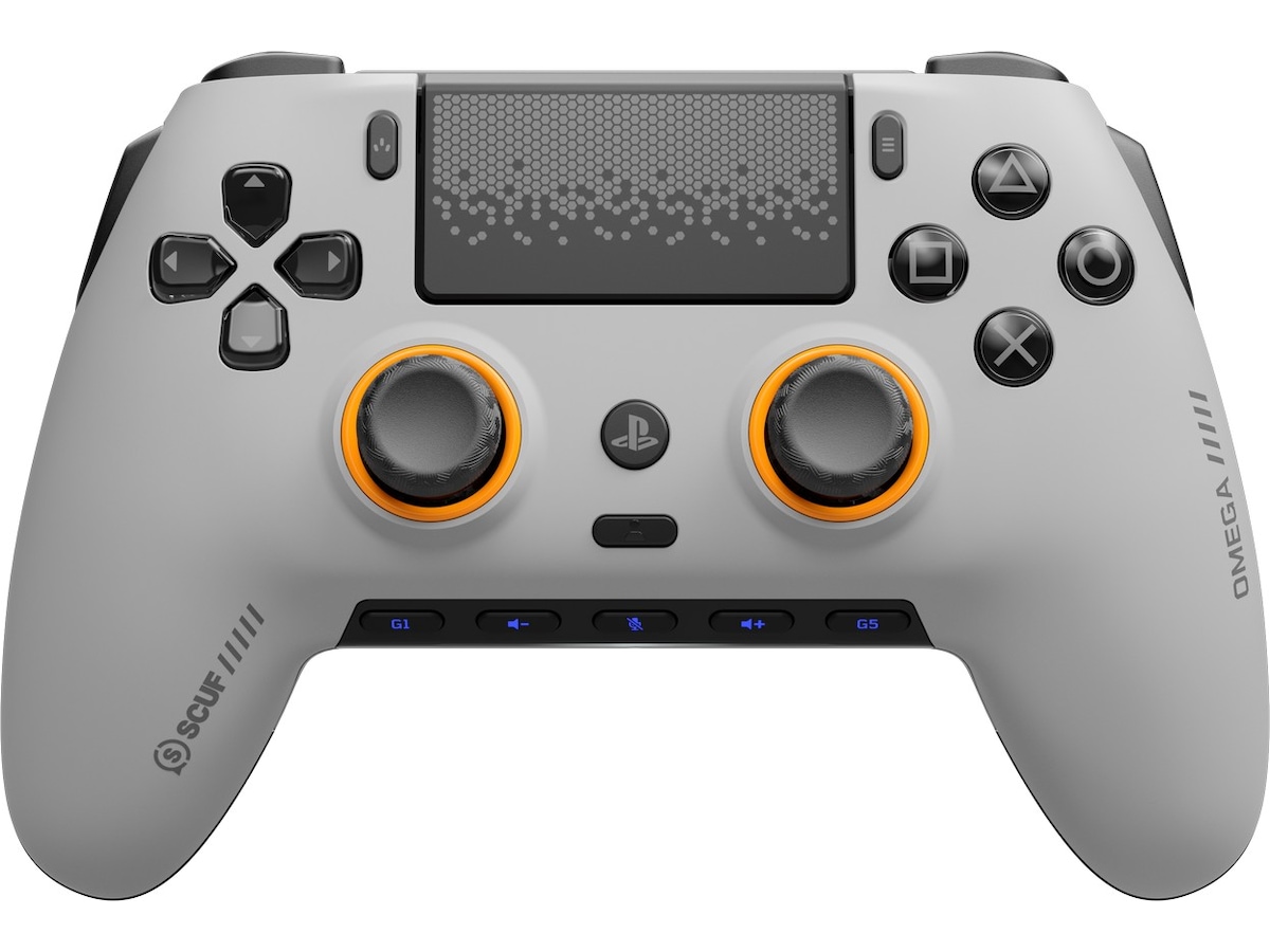 SCUF Omega trådløs ytelseskontroller (lys grå) Tilbehør til PS5