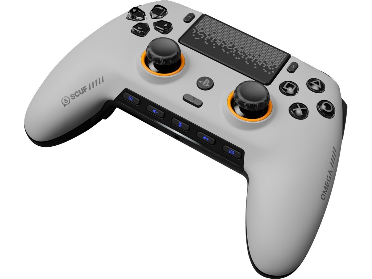 SCUF Omega trådløs ytelseskontroller (lys grå) Tilbehør til PS5