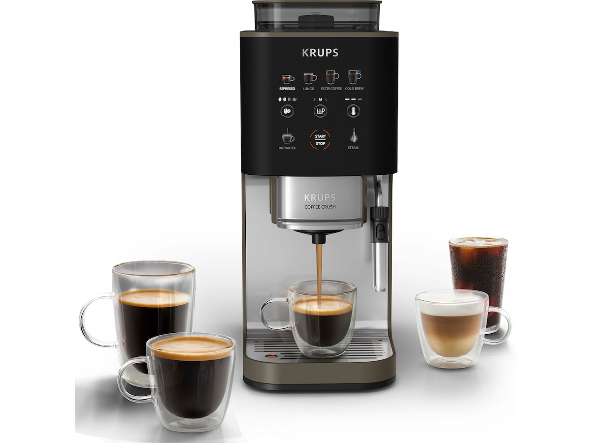 Krups Coffee Crush Experience automatisk espressomaskin 1,8 l SA403BE0 Espressomaskiner