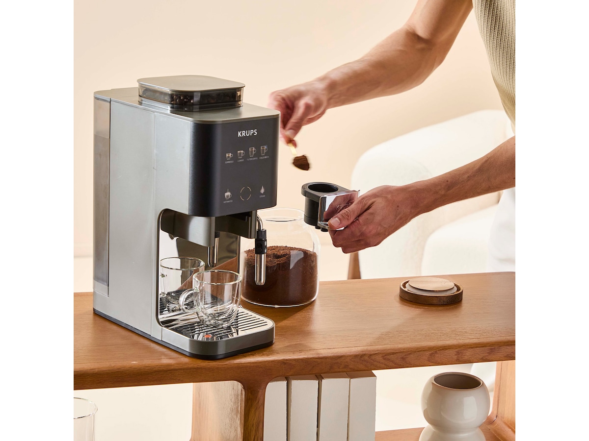 Krups Coffee Crush Experience automatisk espressomaskin 1,8 l SA403BE0 Espressomaskiner
