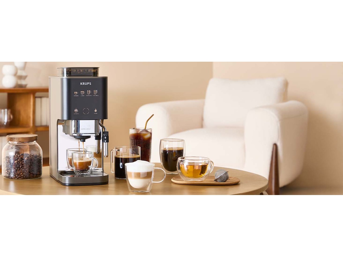 Krups Coffee Crush Experience automatisk espressomaskin 1,8 l SA403BE0 Espressomaskiner