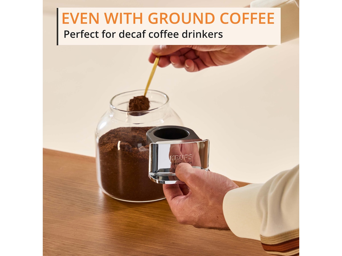 Krups Coffee Crush Experience automatisk espressomaskin 1,8 l SA403BE0 Espressomaskiner