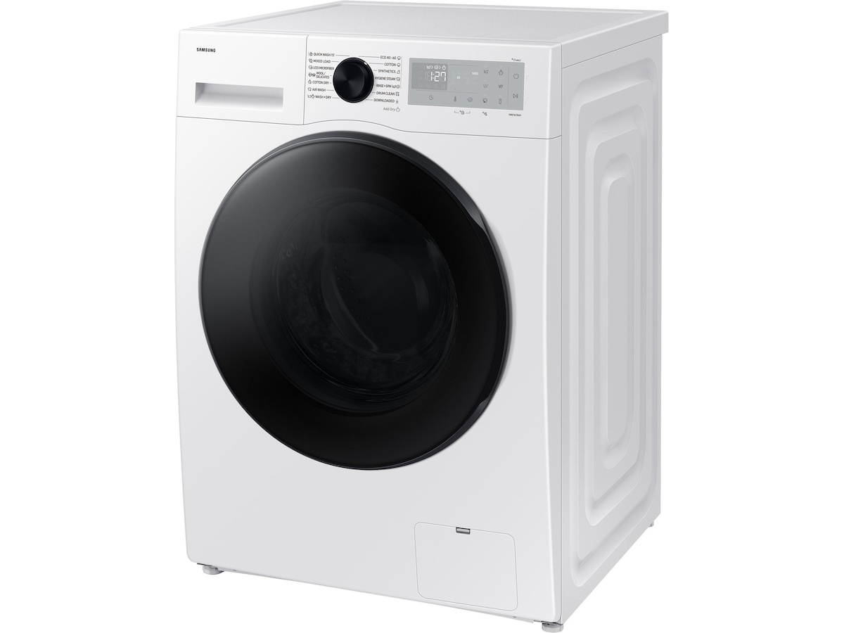 Samsung WD90DG5B15BHEE vask/tørk AI Dry+ 9/6 kg (hvit) Kombinert vaskemaskin og tørketrommel
