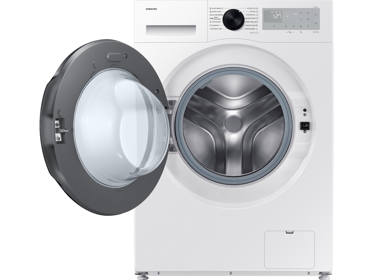 Samsung WD90DG5B15BHEE vask/tørk AI Dry+ 9/6 kg (hvit) Kombinert vaskemaskin og tørketrommel