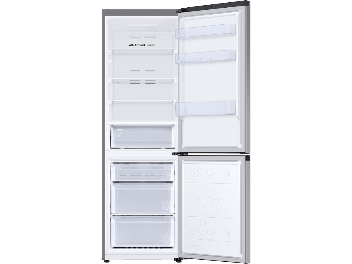 Samsung kjøl- og fryseskap Series 6 (sølv) Kombiskap
