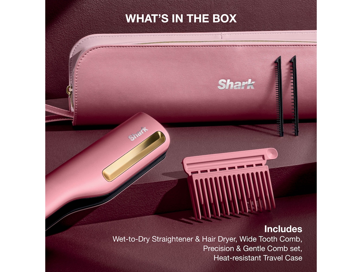 Shark Silki Pro Straight Pink HT401EUPK rettetang Hårpleie & styling