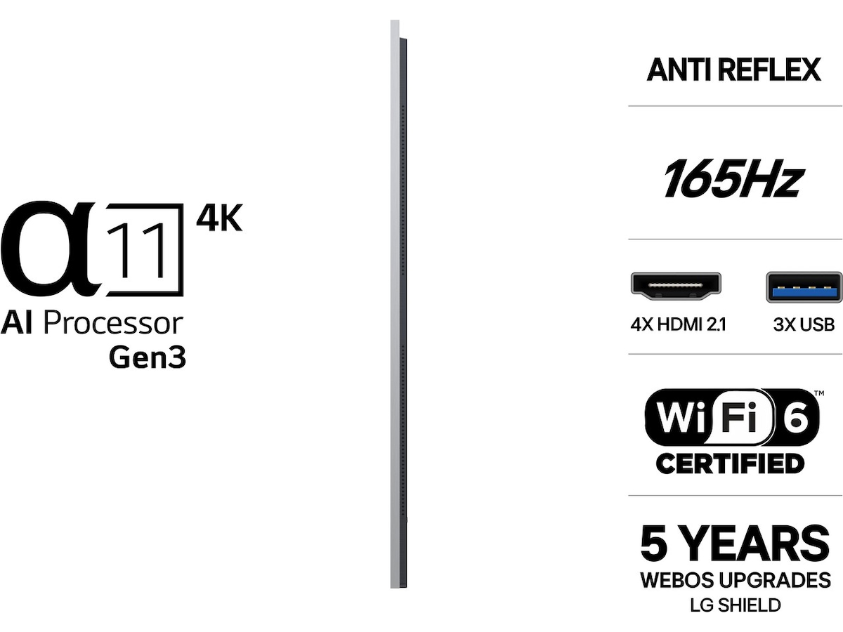 LG 83" G64 OLED evo 4K Smart-TV (2026) Over 80 tommer TV