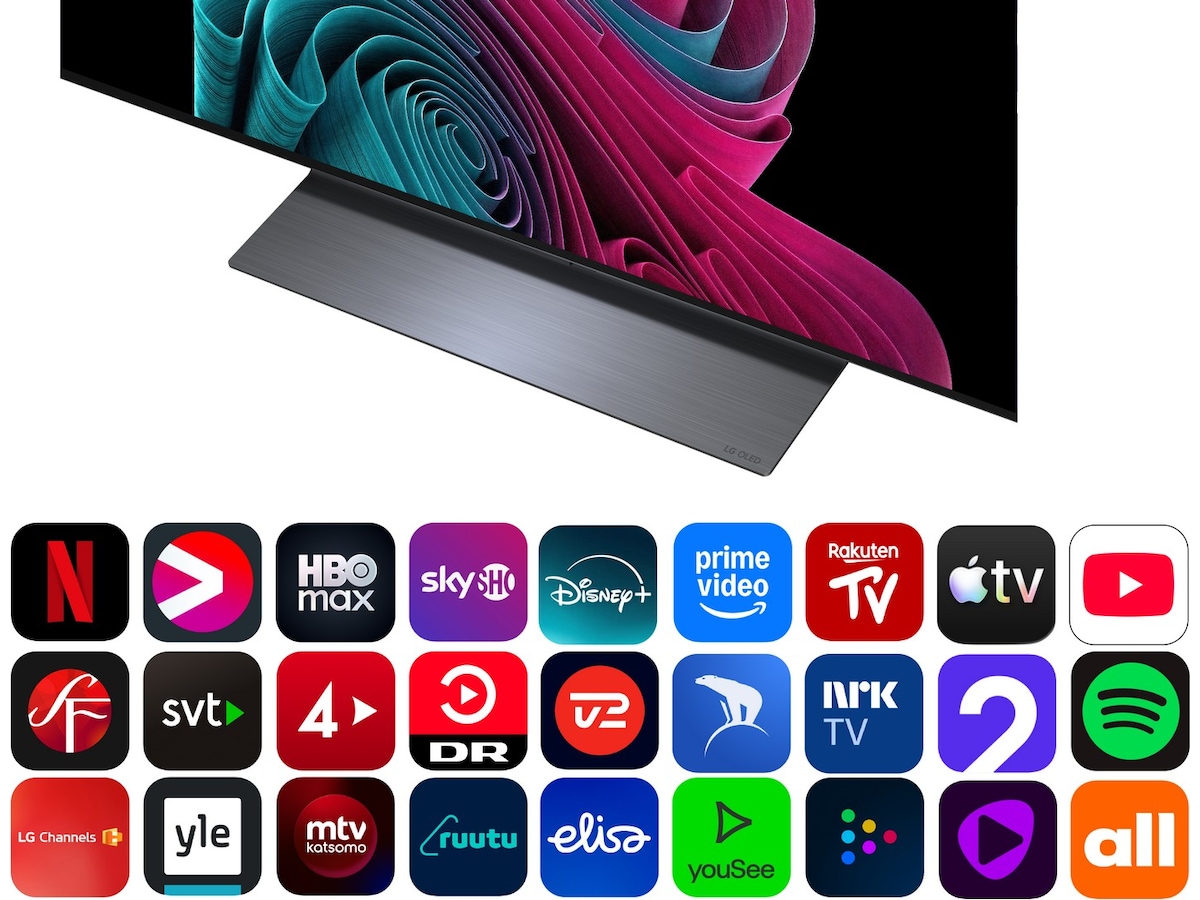 LG 55" C64 OLED evo 4K Smart-TV (2026) 50 - 59 tommer TV