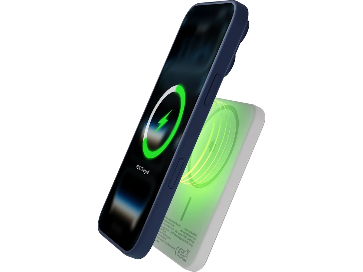 dbramante 1928 Re-Charge Powerbank 5000mAh Slim (hvit) Powerbank