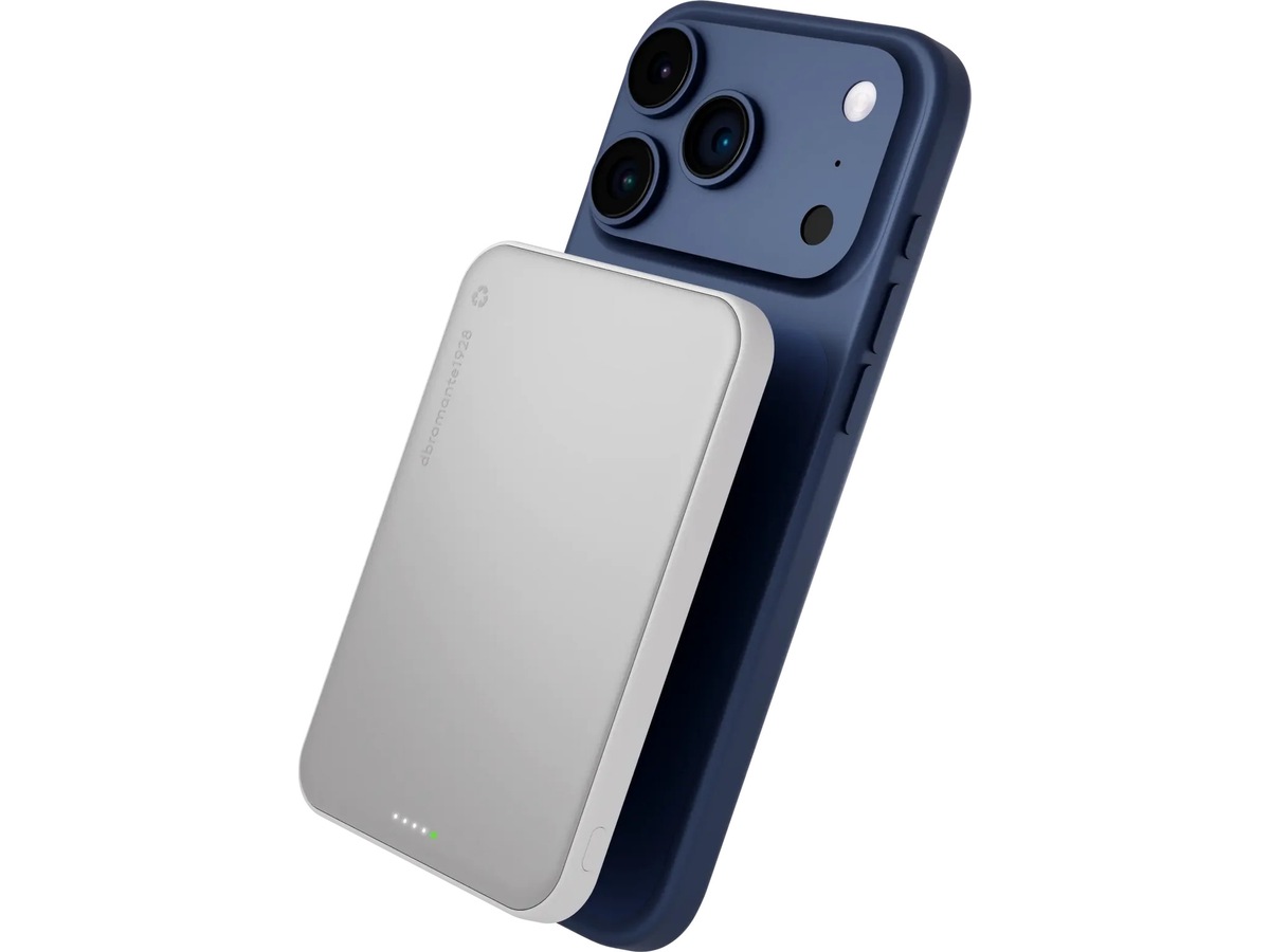dbramante 1928 Re-Charge Powerbank 5000mAh Slim (hvit) Powerbank