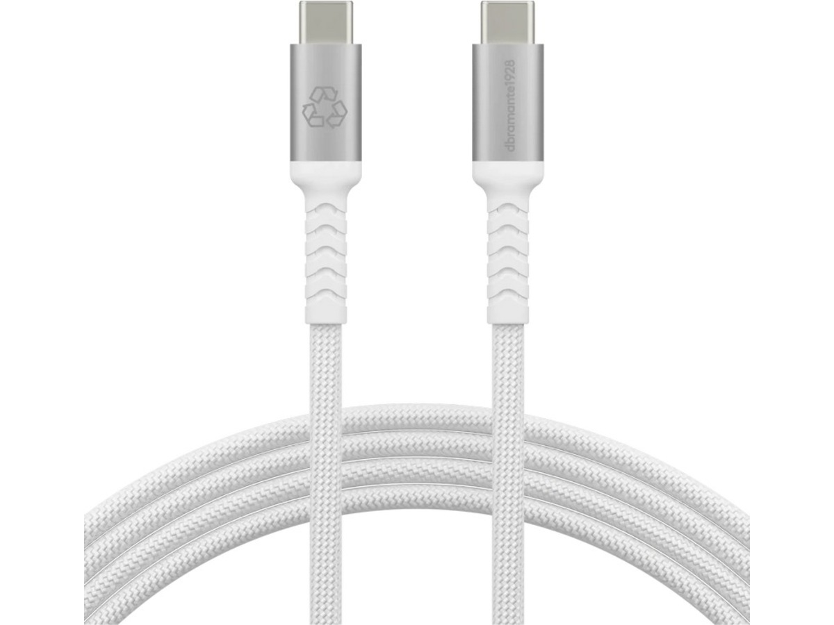 dbramante1928 Re-Charge It USB-C-kabel 2 m (hvit) USB-kabler