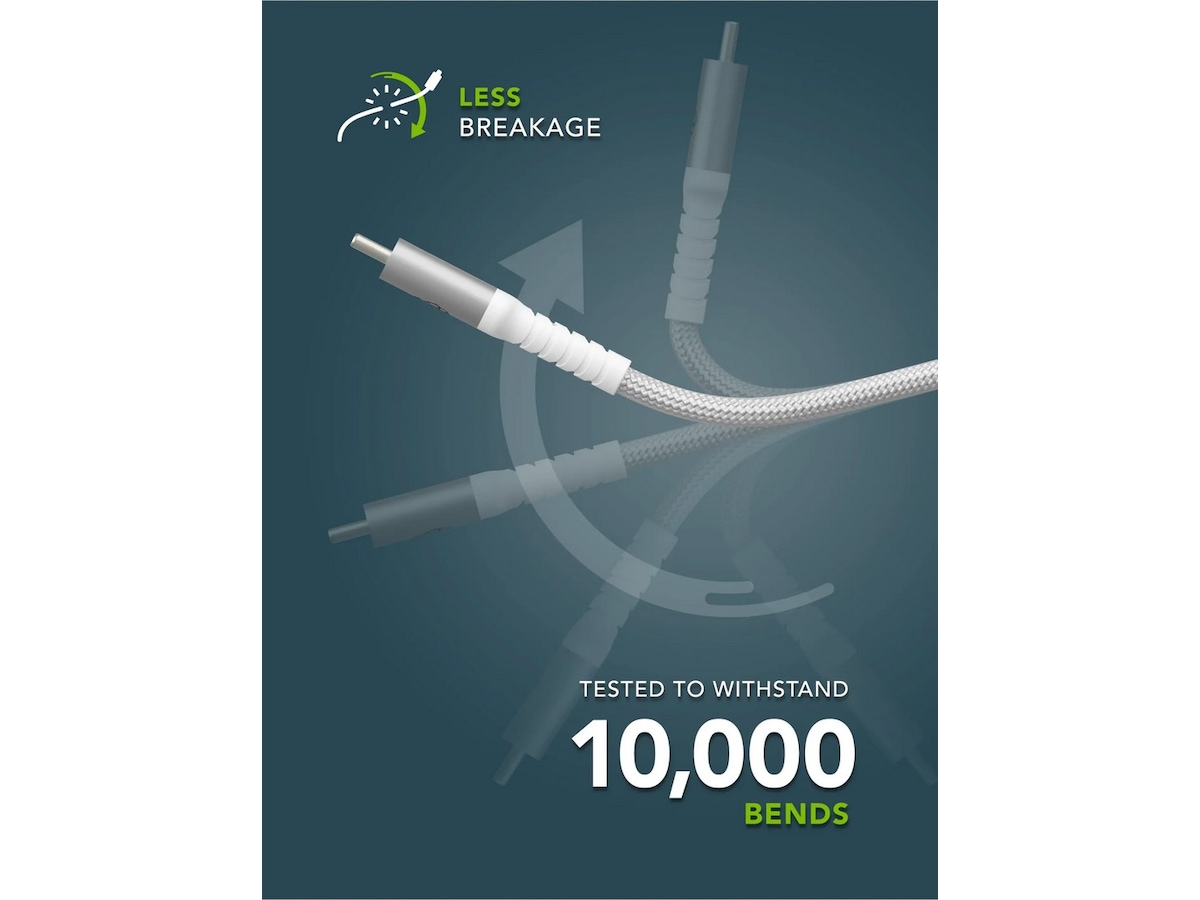 dbramante1928 Re-Charge It USB-C-kabel 2 m (hvit) USB-kabler