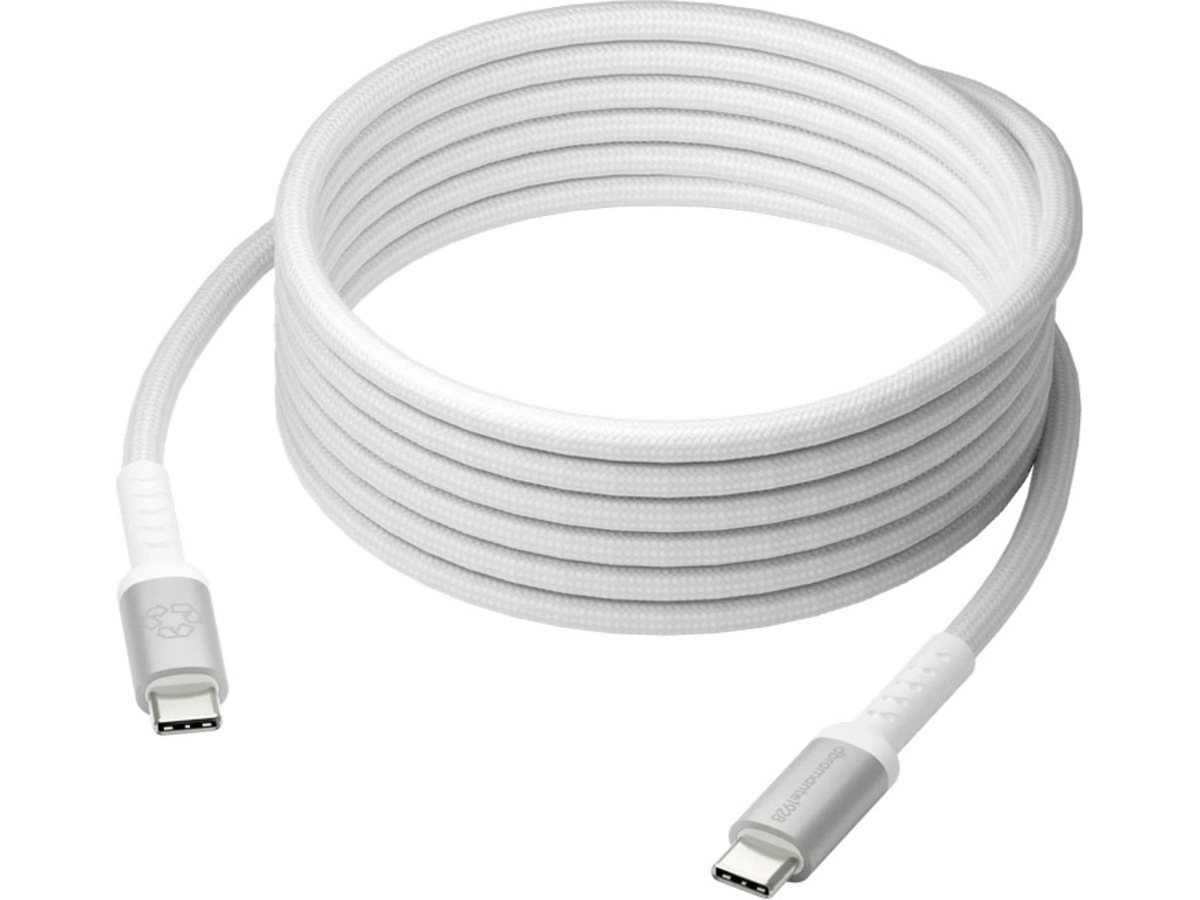 dbramante1928 Re-Charge It USB-C-kabel 3 m (hvit) USB-kabler