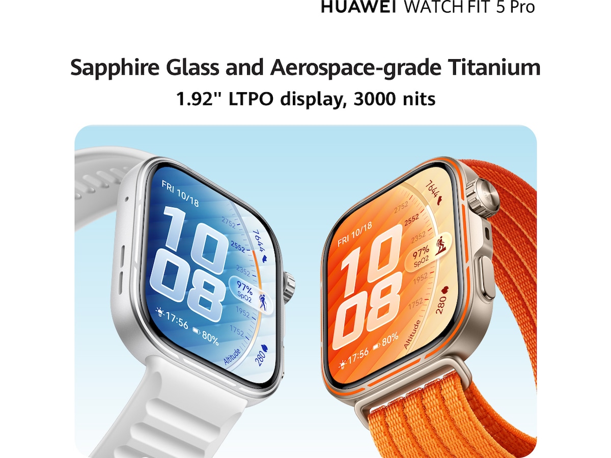Huawei Watch Fit 5 Pro 44 mm (oransje) Smartklokker